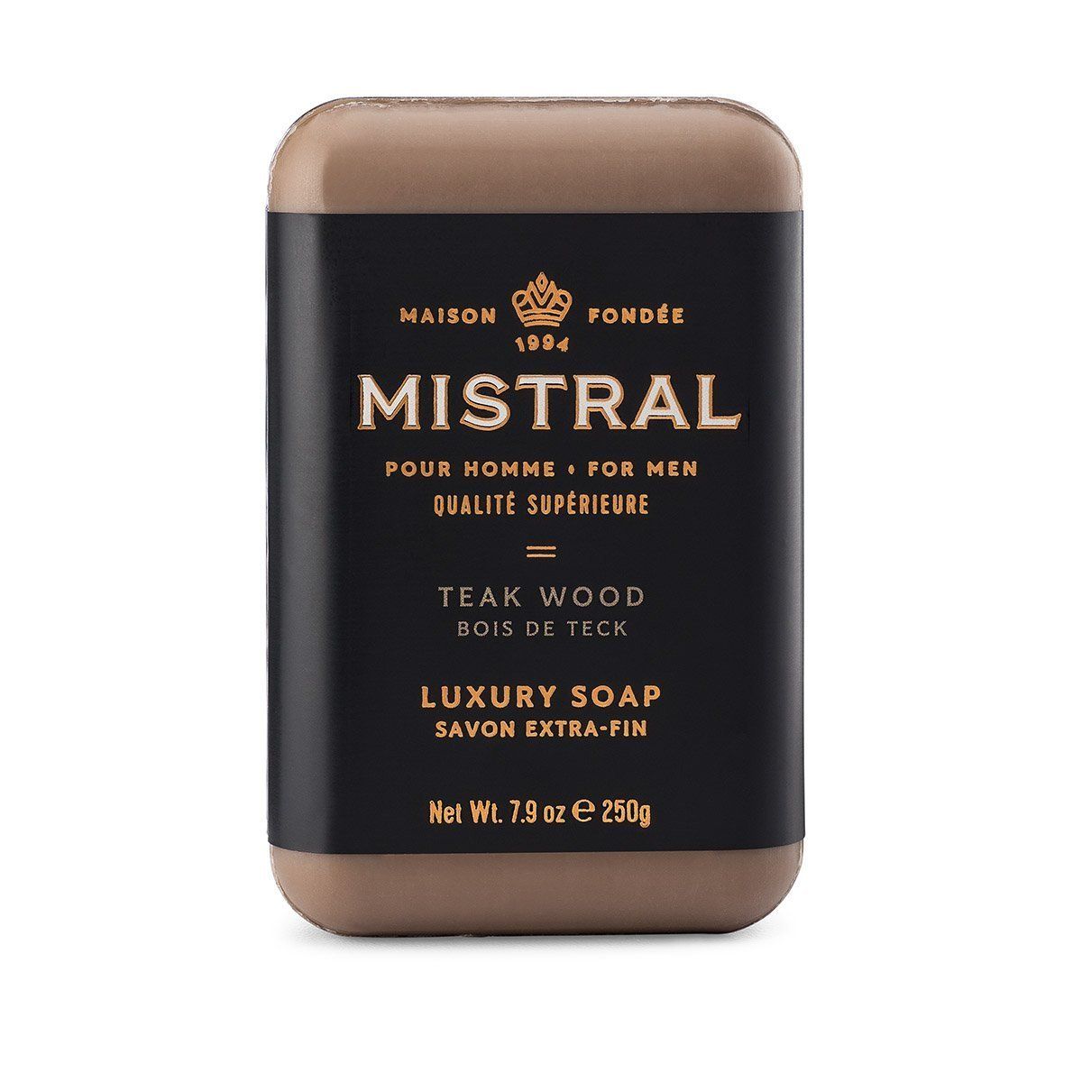 Mistral Soap, Fragrance: Teak Wood