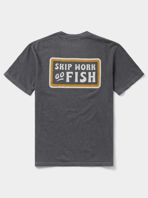 Skip Work Graphic Tee Pepper