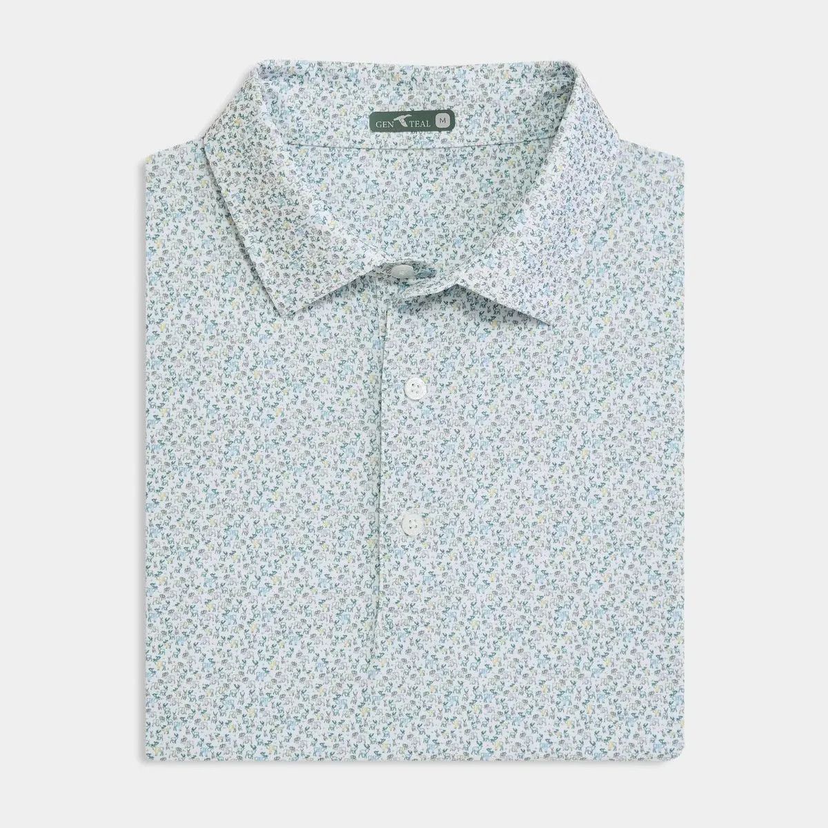 Sweatered Stag Printed Polo