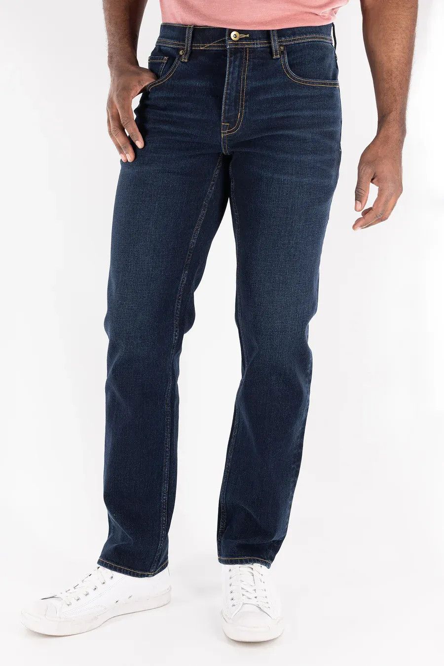 Slim Straight Denim Jeans