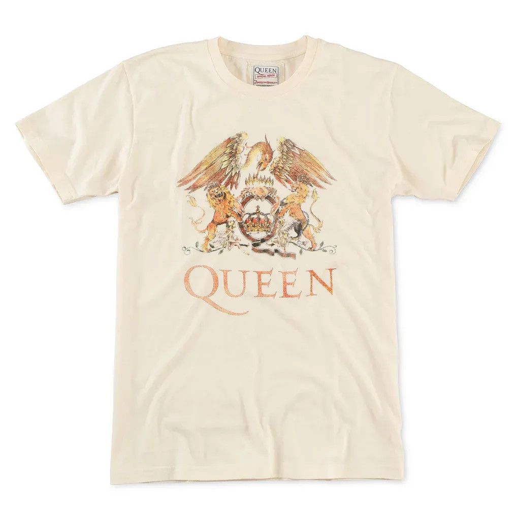 Queen Vintage Fade  Brass Tracks Tee