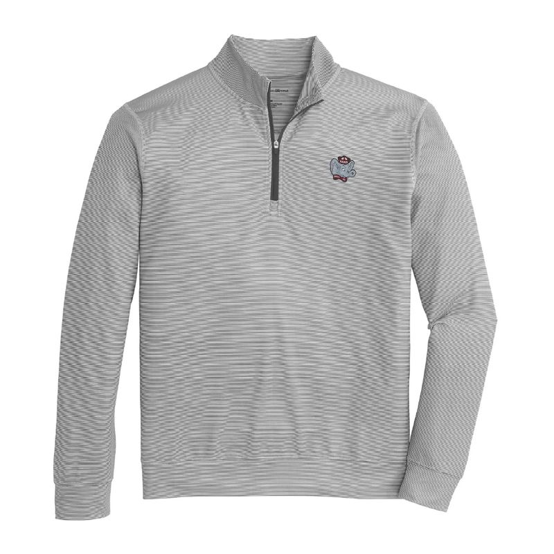Big Al Hairline Stripe Performance Quarter-Zip