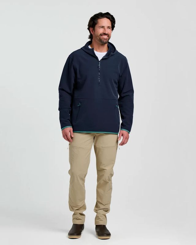 Gridback Fleece Anorak Hoodie