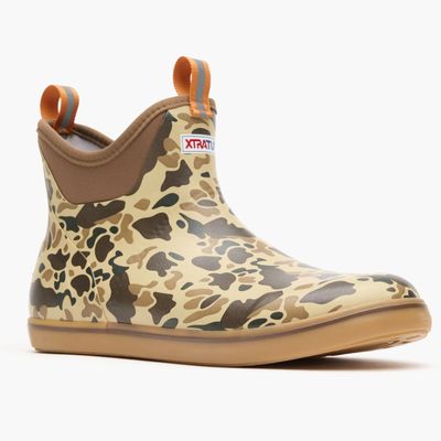 Duck Camo Ankle Deck Boot