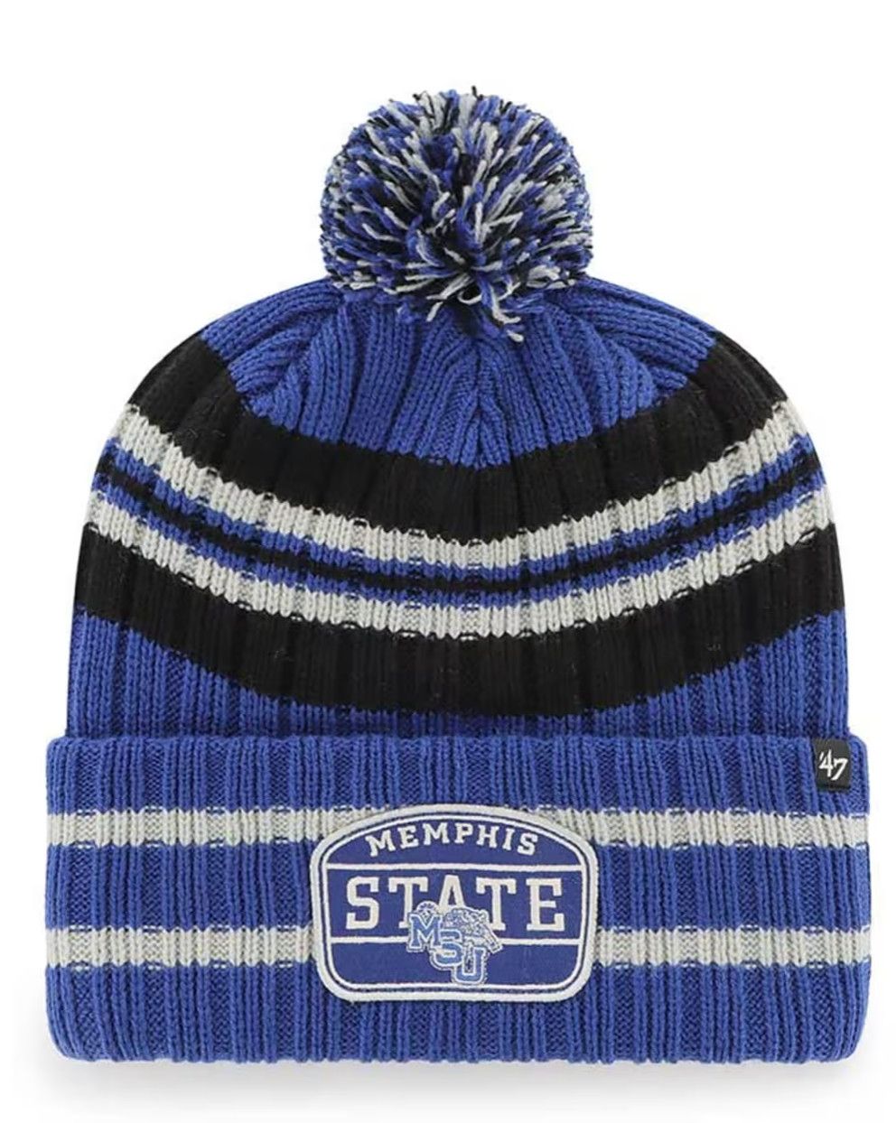 Memphis Tigers Royal Bering 47 Cuff Knit