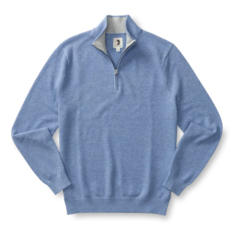 Colton Pique 1/4 Zip Sweater