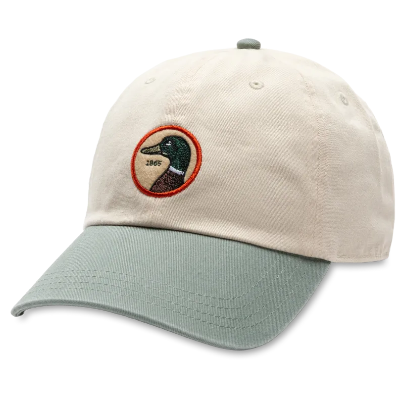 Duck Head Circle Patch Twill Hat
