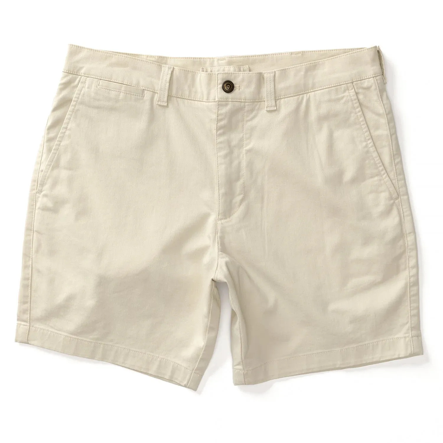 Gold School Chino Shorts 7", Color: Stone, Size: 28
