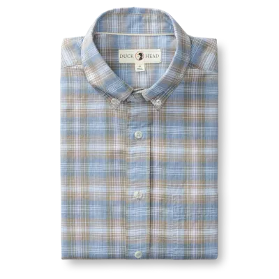 Millbrook Plaid Cotton Slub Sport Shirt