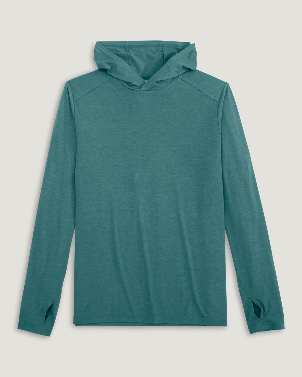 Mens Bamboo Shade Hoodie, Color: Heather Sea Pine, Size: S