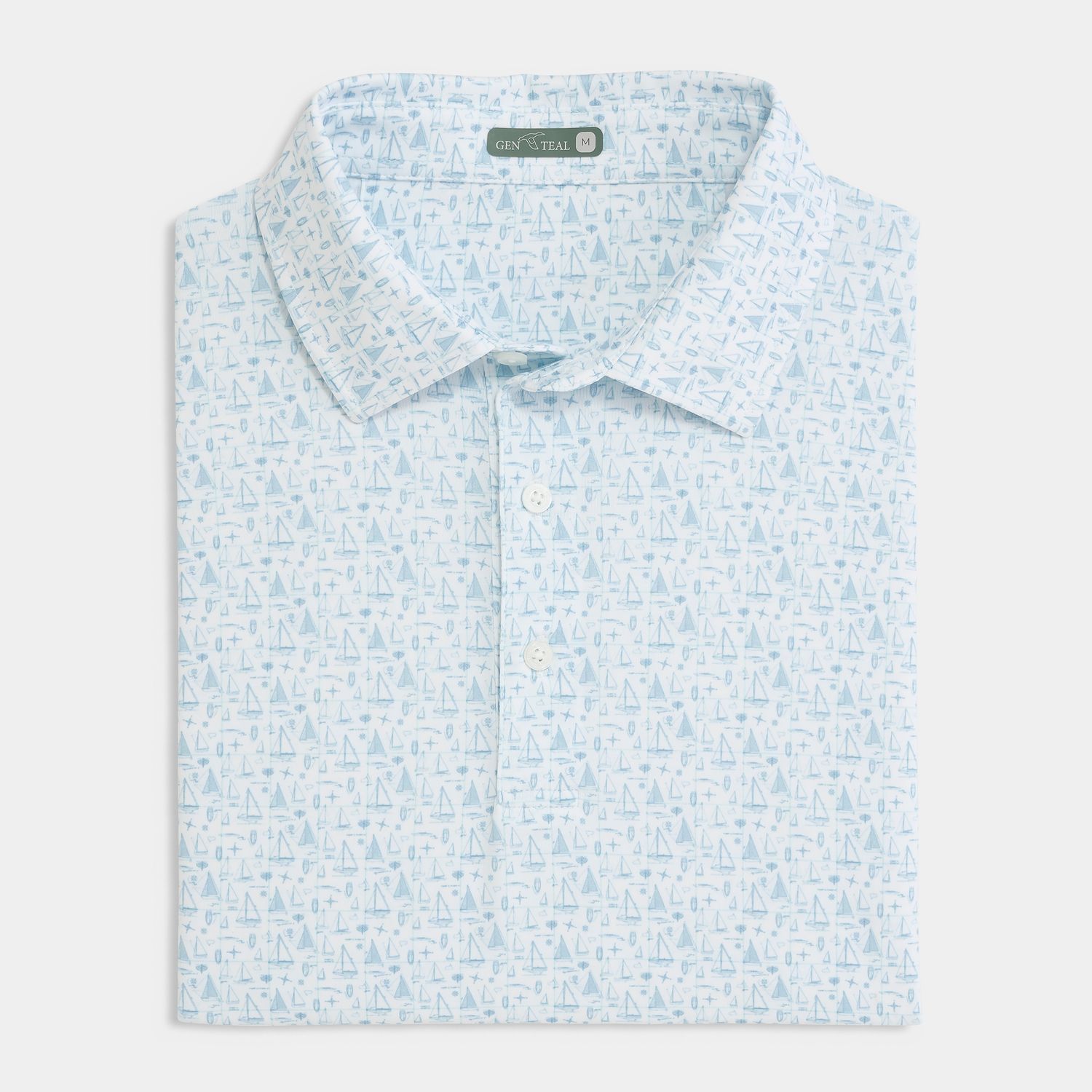 Mariner's Printed Performance Polo