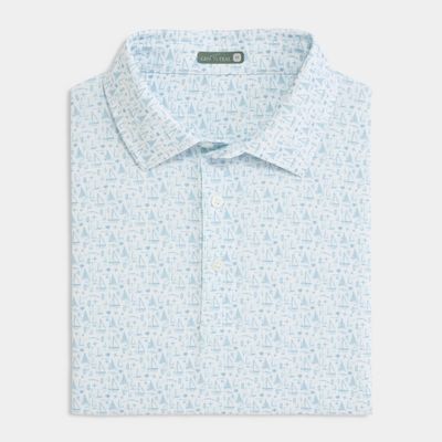 Mariner's Printed Performance Polo