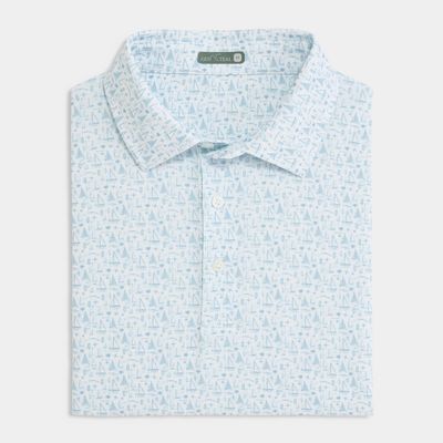 Mariner's Printed Performance Polo