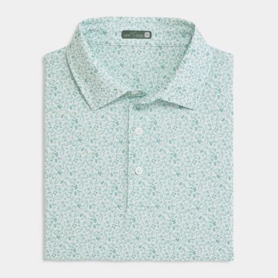 The Gimlet Printed Performance Polo