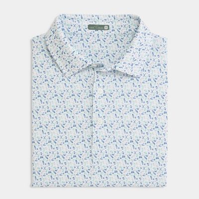 Caddie's Choice Printed Performance Polo
