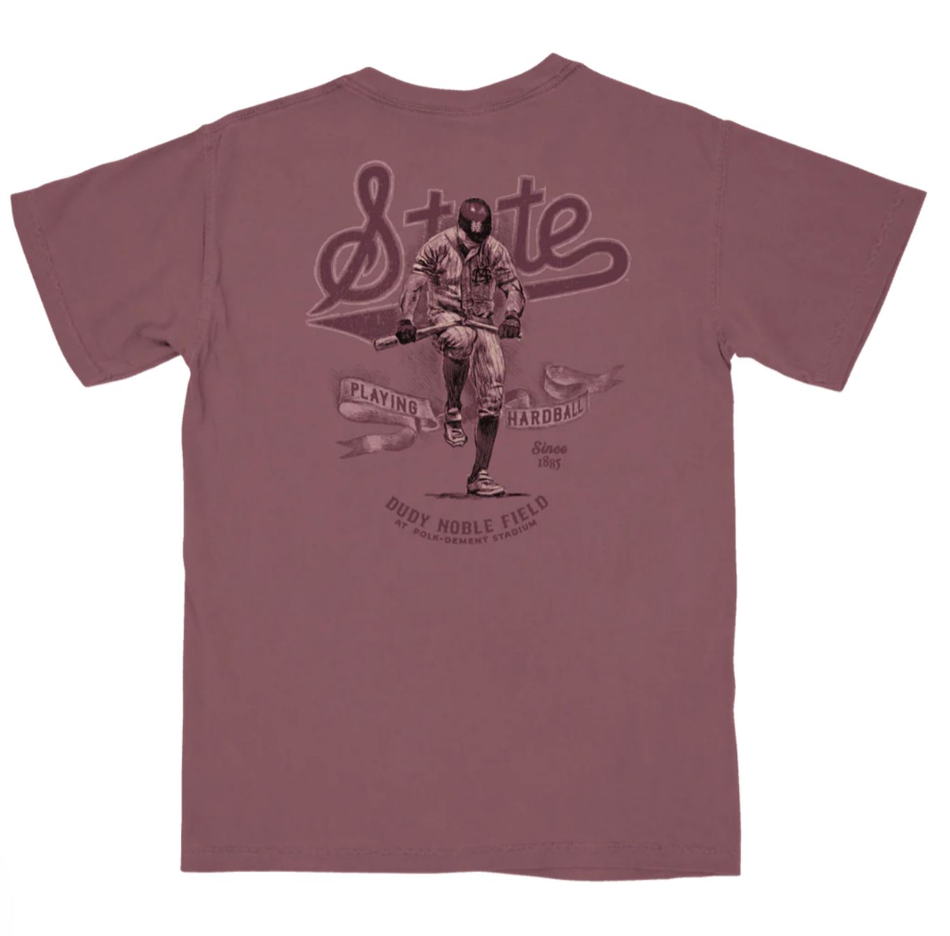 Mississippi State Hardball Hero Tee