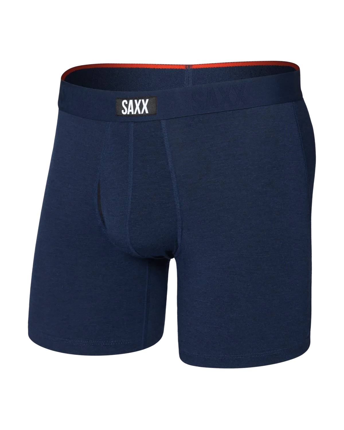 Vibe Xtra Soft Comfort Boxer Brief Fly, Color: Dark Navy Heather, Size: XS