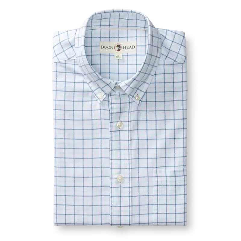 Kline Plaid Cotton Oxford Sport Shirt