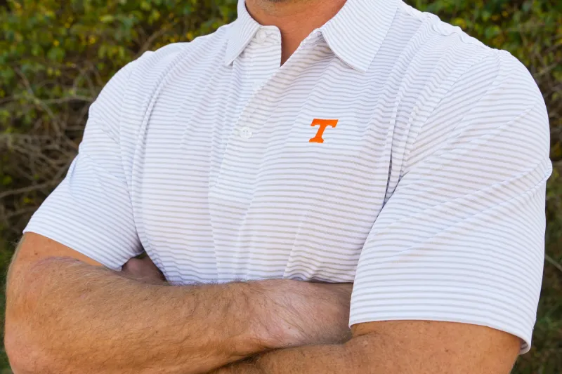 Power T Heritage Stripe Polo