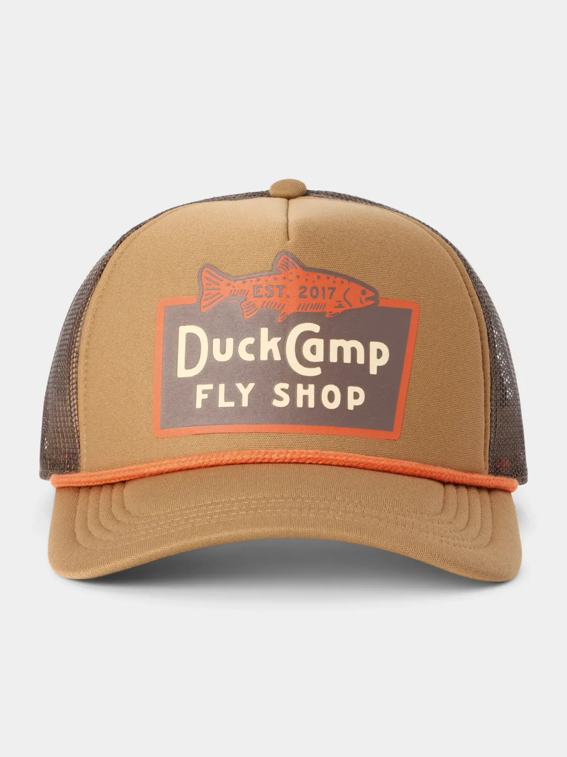 DC Fly Shop Retro Trucker Pintail Brown