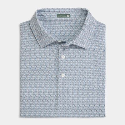 Harbor Buoy Printed Performance Polo 