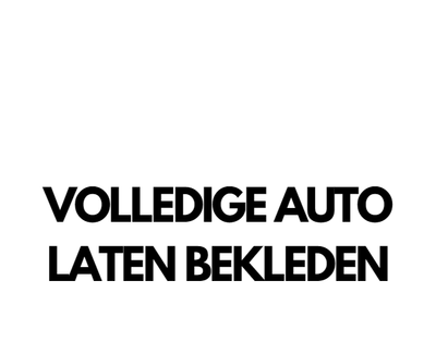 Volledige auto laten bekleden