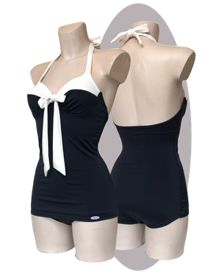 Bathing suit Bella, black ivory