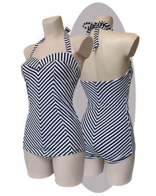 Bathing suit Suzette, striped