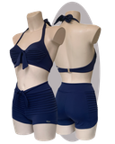 Bikini Lily, marine blue