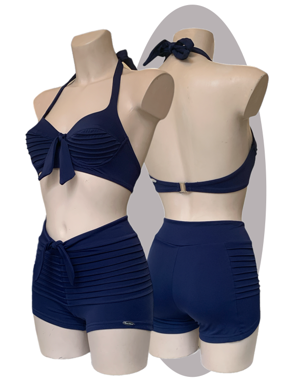 Bikini Lily, marine blue