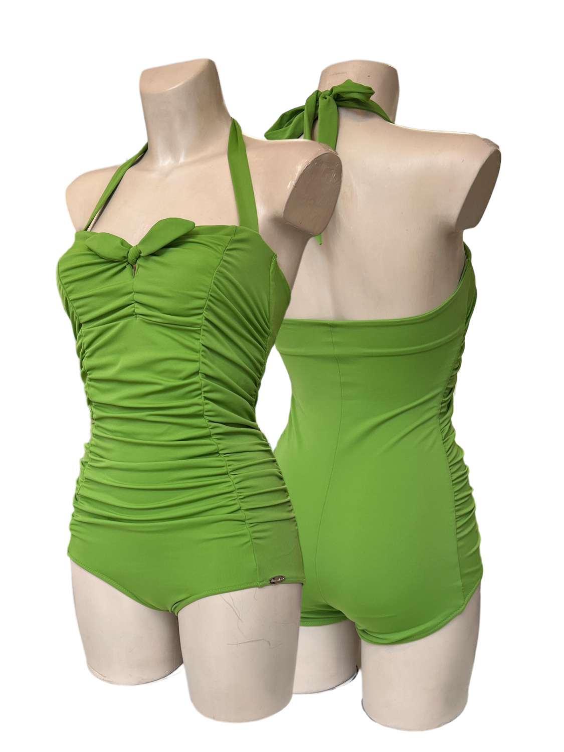 Bathing suit Helene, green SAMPLE