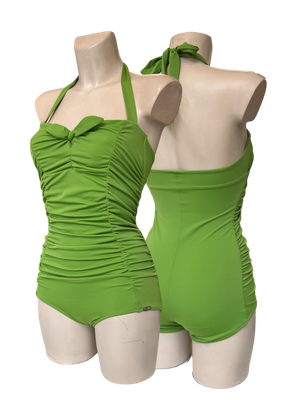 Bathing suit Helene, green SAMPLE