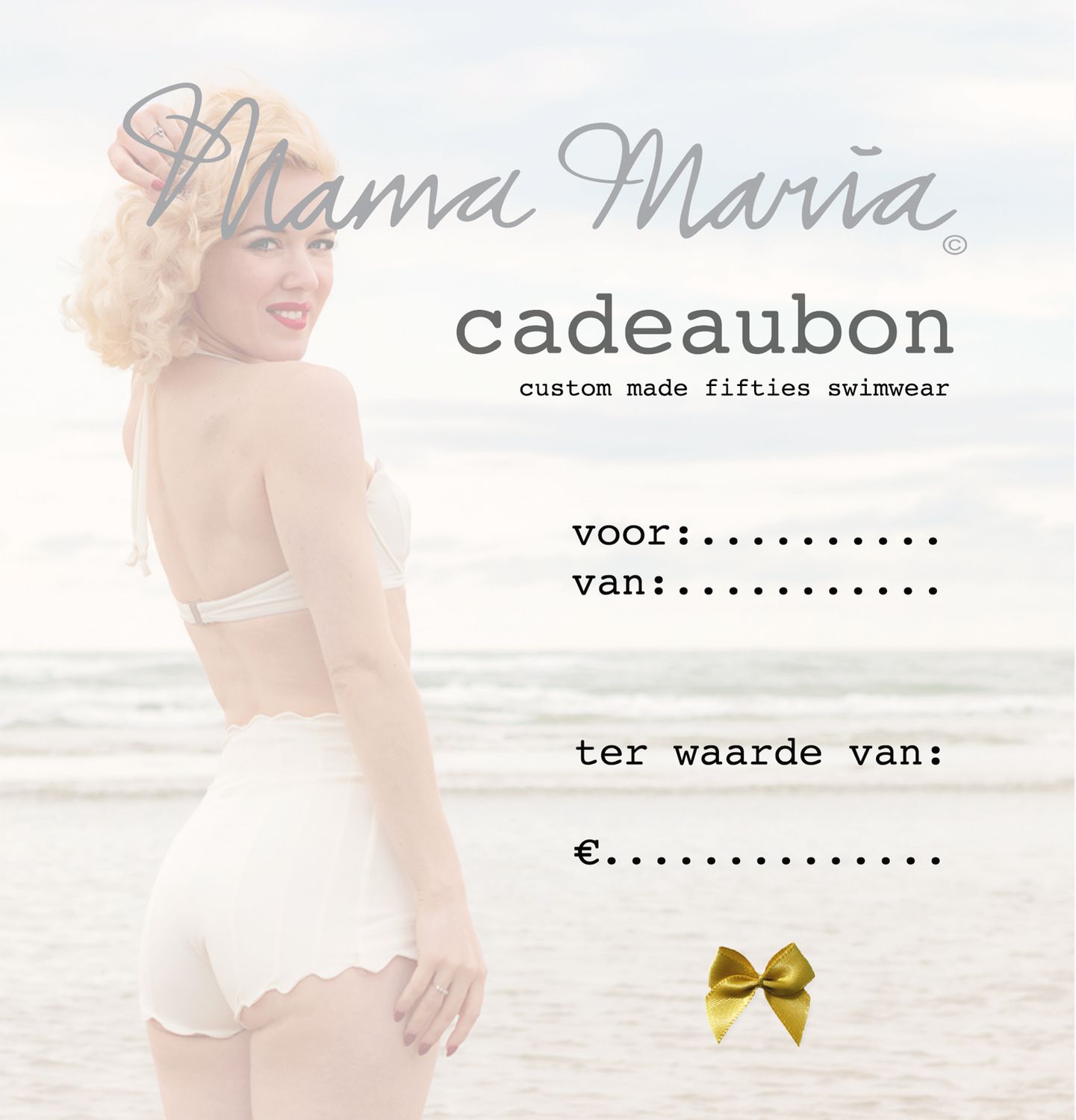 Cadeaubon/ Giftvoucher