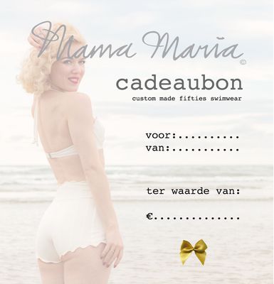 Cadeaubon/ Giftvoucher