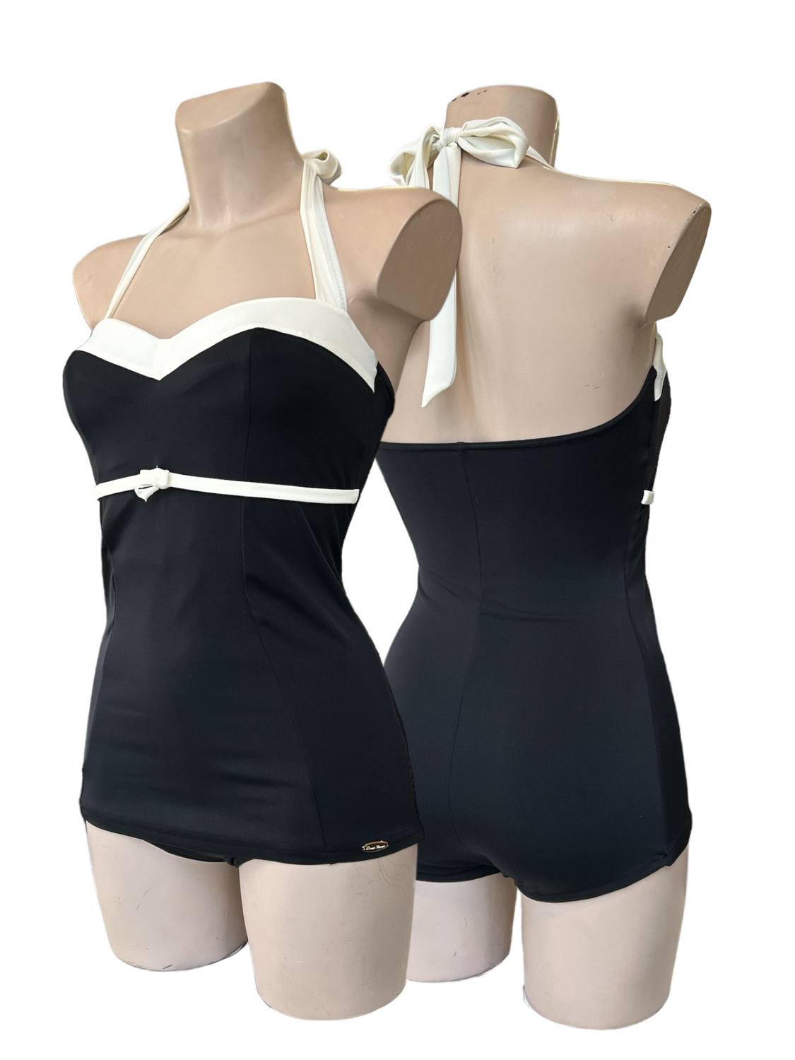 Bathing suit Betty, black ivory