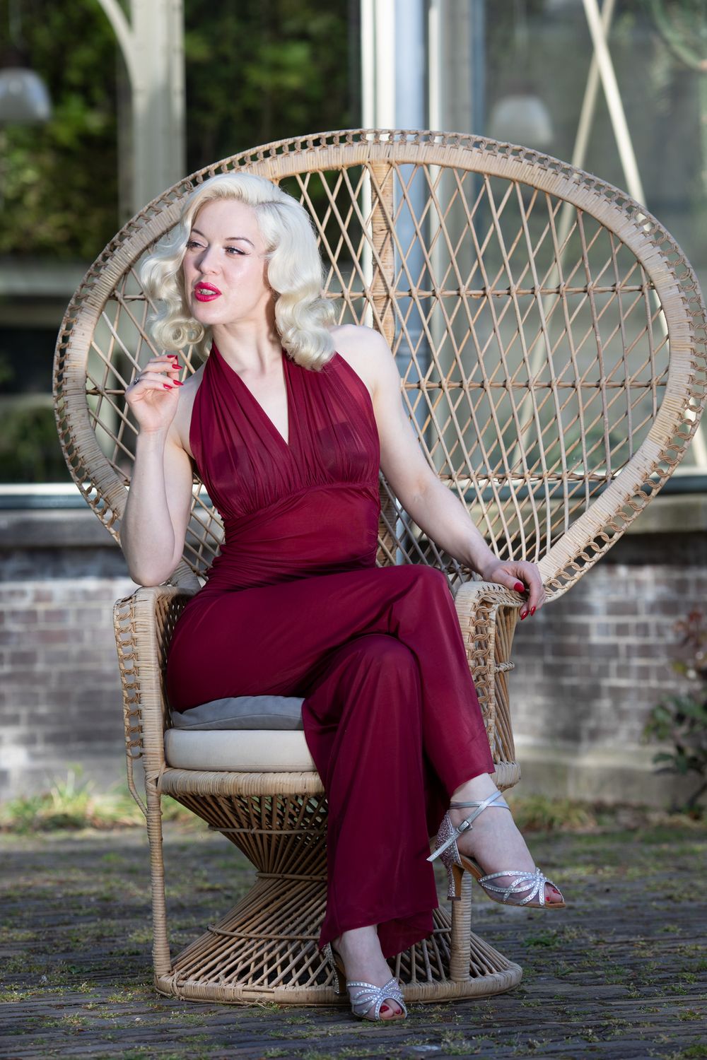 Beach suit Alysha bordeaux