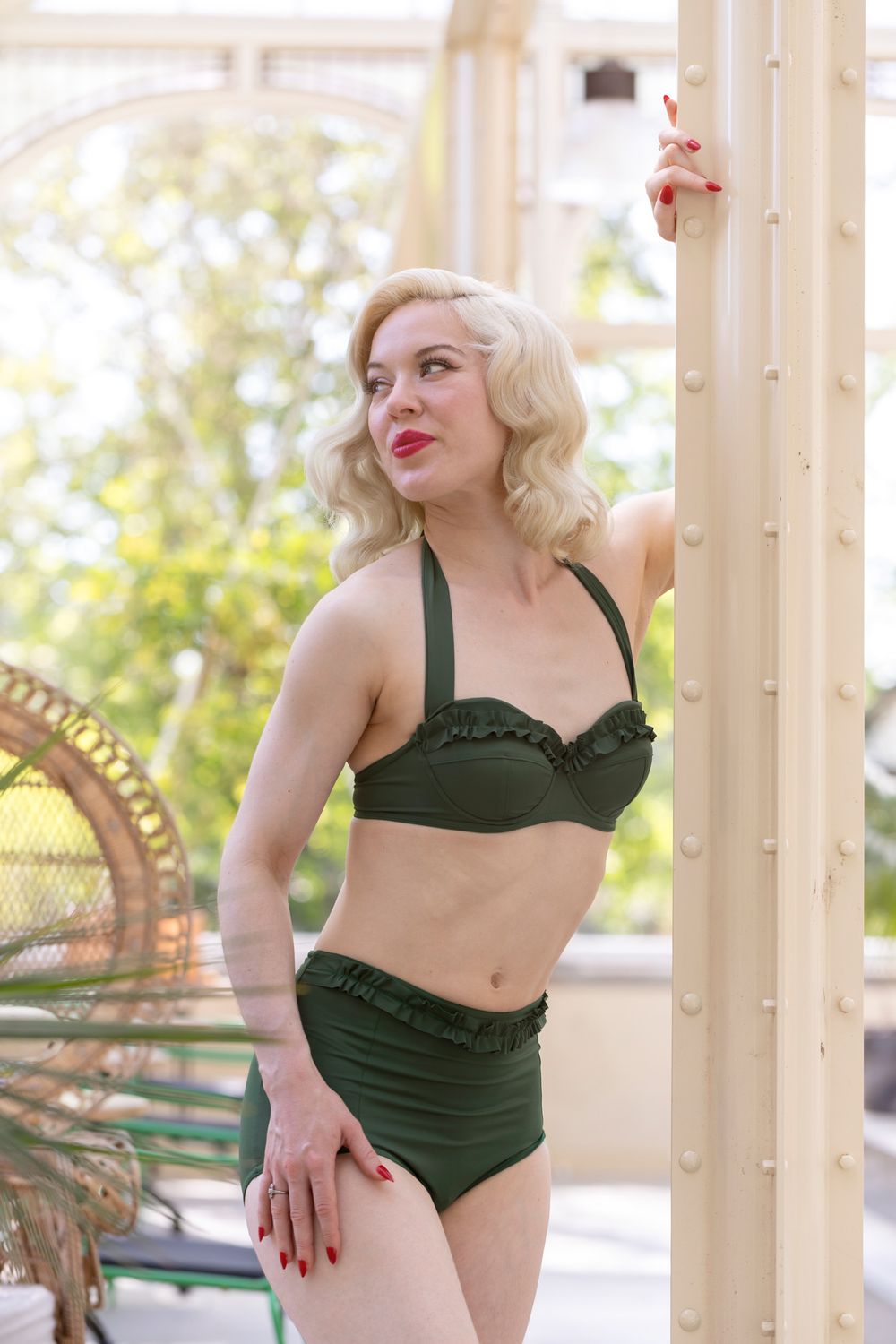 Bikini Grace, dark green