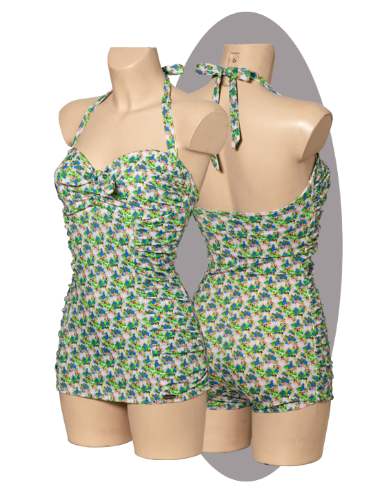 Bathing suit B40VAR p&#39;tit fleurs