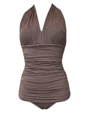 Bathing suit Marilyn, taupe