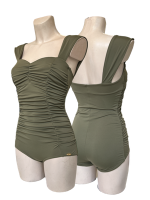 Bathing suit Leentje, safari-green