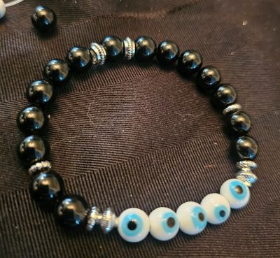 Bracelet obsidienne