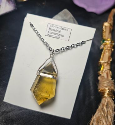 Citrine double pointe