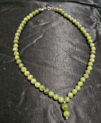 Collier du jade vert