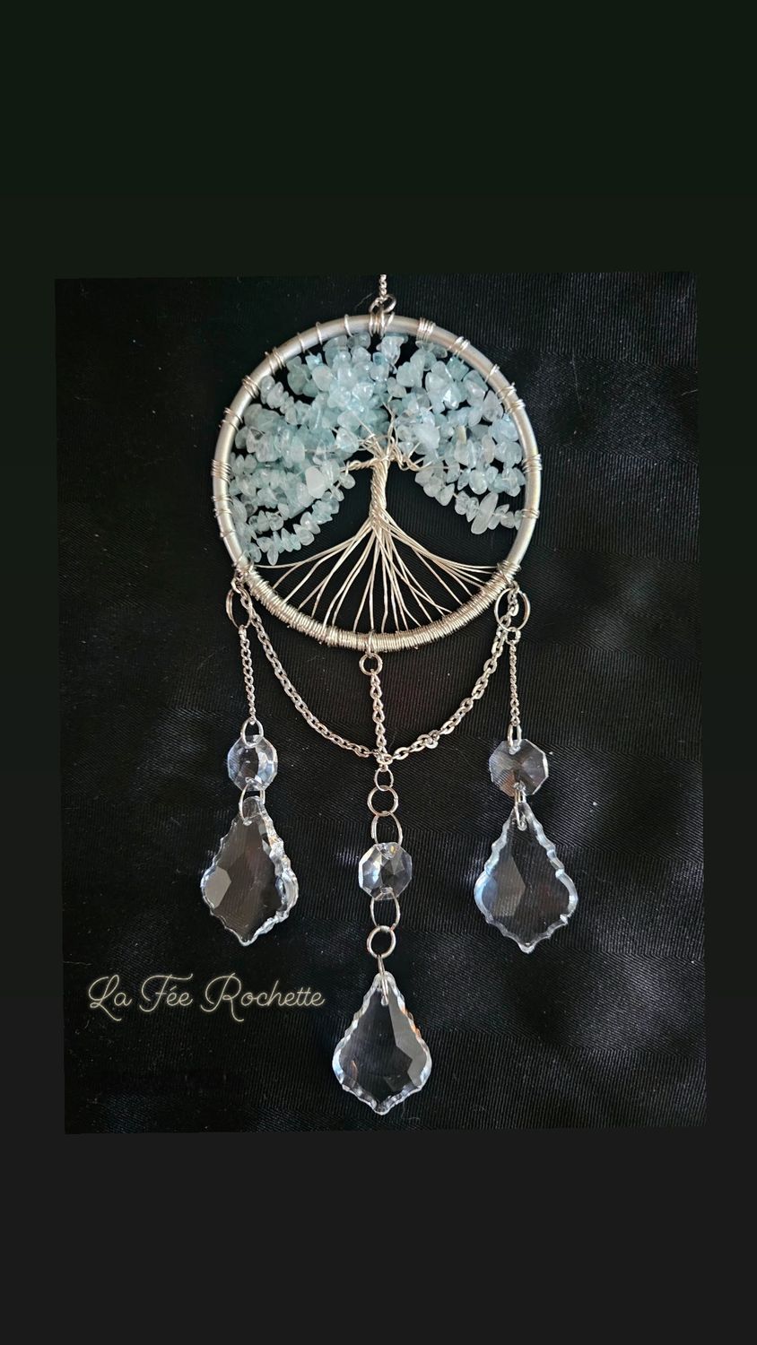 Arbre de vie aigue marine