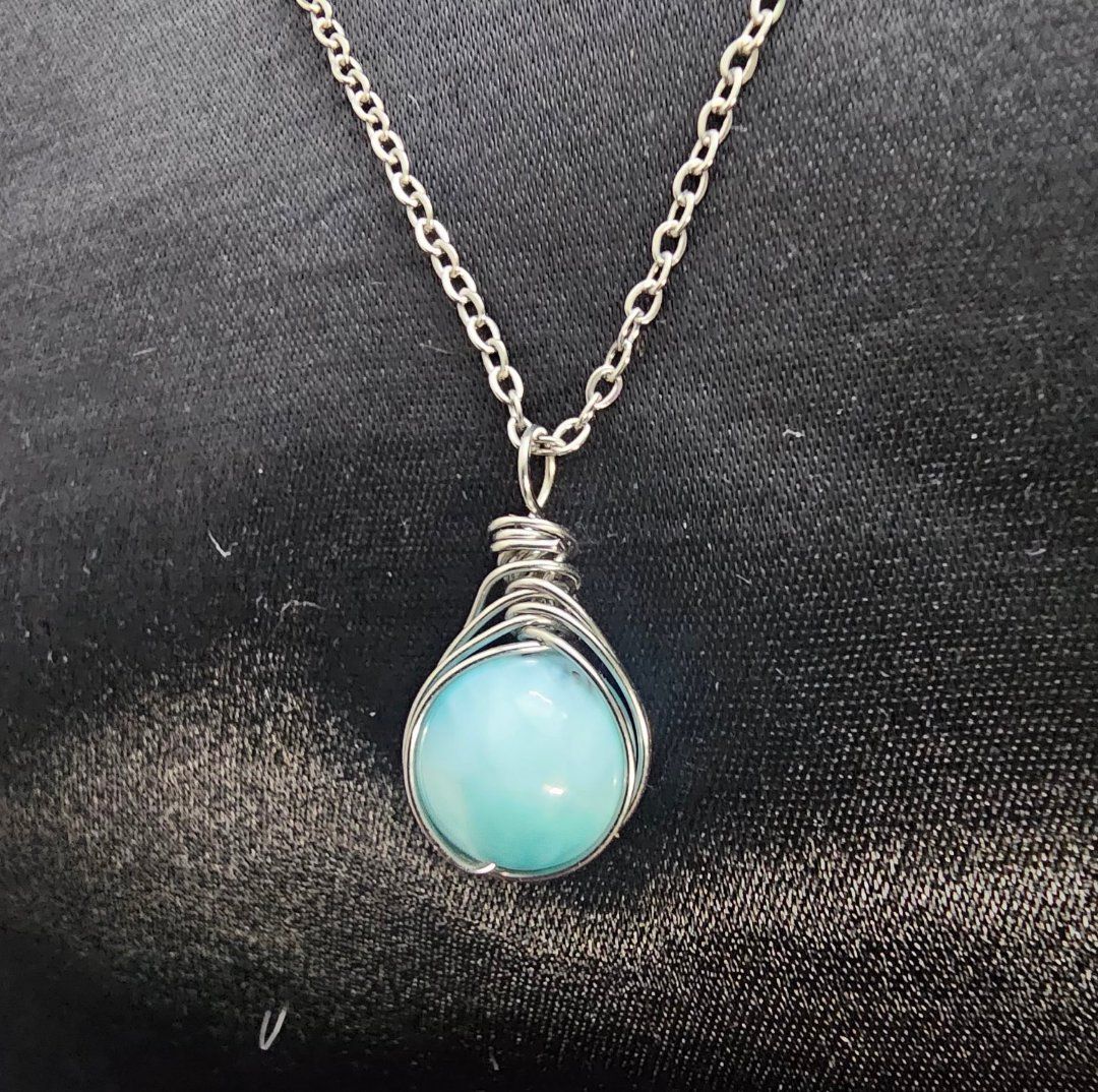 Pendentif larimar