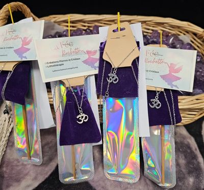 Ensemble Améthyste et collier 🕉