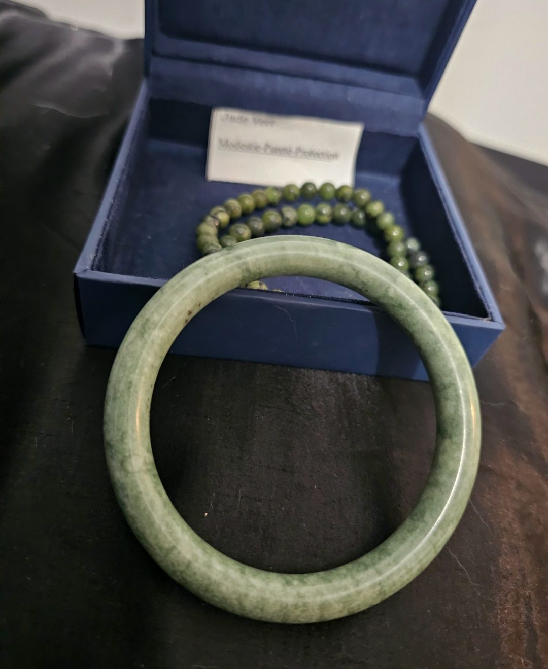 Bracelet de jade vert haute qualité