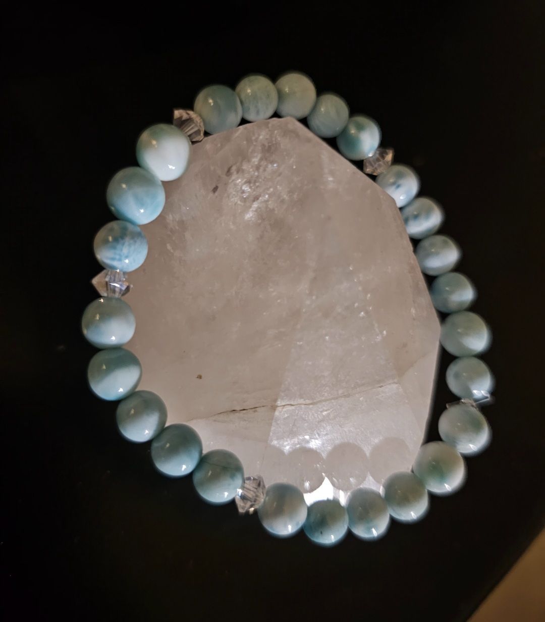 bracelet bracelet Larimar 8mm