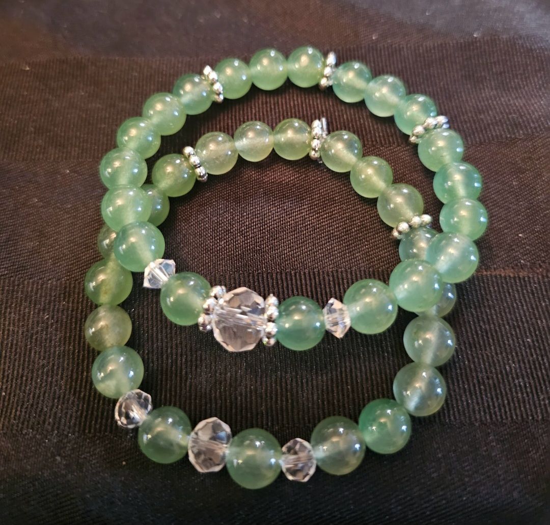 Bracelet aventurine verte