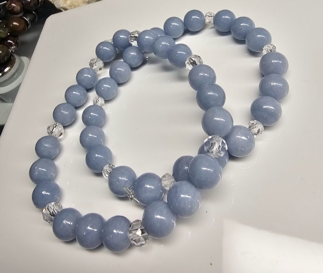 Bracelet angelite qualité 3A